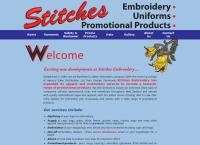 Stitches Embroidery's website