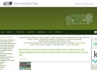 University Book Shop's website
