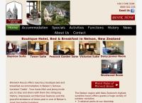 Boutique Hotel Warwick House's website