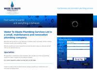 Water to Waste Plumbing Services Ltd