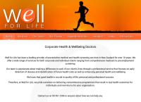 Well For Life Ltd's website