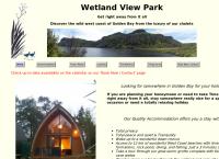 Wetland View Park's website