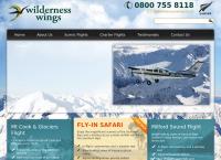 Wilderness Wings Ltd's website