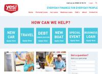 Yes Finance Ltd's website