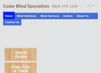 Wooden Blinds And Repair Services Ltd's website