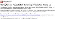 Transfield Worley Ltd's website