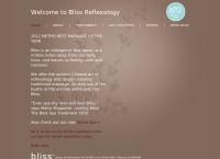 Bliss Reflexology's website