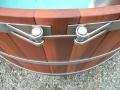 Cedar HotTub heated by submerged Logfire