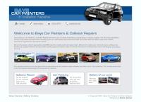 Bays Car Painters Collision Repairs Ltd's website