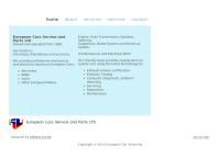 European Cars Service & Parts Ltd