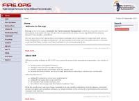 Warkworth Volunteer Fire Brigade's website
