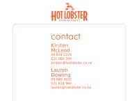 Hot Lobster Design
