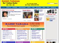 Radio Tarana - 1386am's website