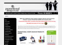 Promotional Shop NZ's website