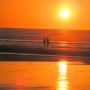 Sunset on Waitarere Beach