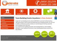 Elevate Corporate Team Events's website
