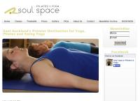 Soul Space Pilates & Yoga's website