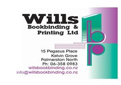 Wills Bookbinding & Printing Ltd