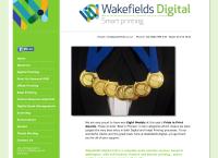 Wakefields Digital Colour Solutions's website