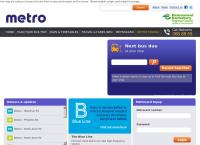 Metro's website