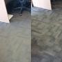 Carpet cleaning before and after
