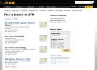 ASB Bank's website