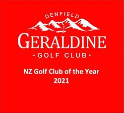 Geraldine District Golf Club