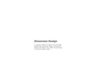 Dimension Design