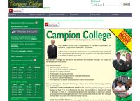 Campion College's website