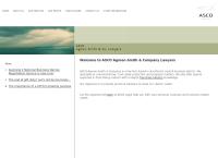 ASCO Lawyers's website