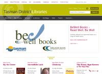 Tasman District Libraries's website