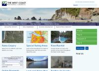 The West Coast Regional Council's website