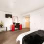 Guest room with added amenities