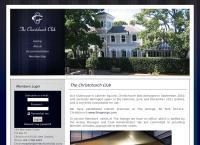 The Christchurch Club's website
