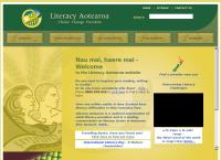 Literacy Aotearoa  Inc's website