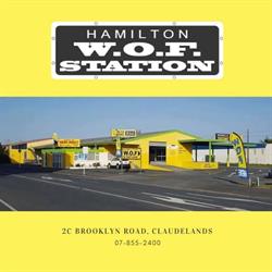 Hamilton W o f Station