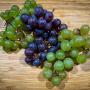 Organic Black and Green Grapes