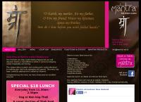 Mantra Restaurant's website