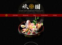 Gion Japanese Restaurant's website