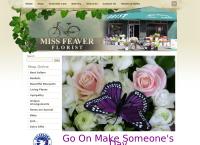 Miss Feaver Florist's website