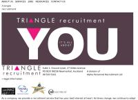 Triangle Recruitment Ltd's website
