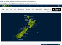 Metservice's website