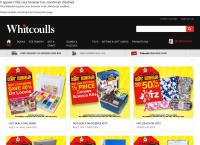 Whitcoulls Ltd's website