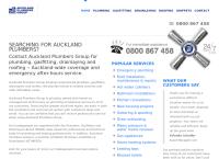Onehunga Plumbers 1995's website