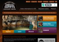 Waitomo Caves Discovery Centre i-SITE's website
