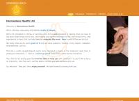 Harmonious Health's website