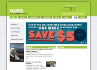Otago University Students Association's website