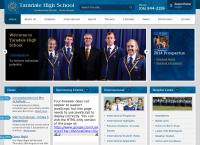 Taradale High School's website