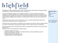 Highfield Solutions Ltd