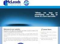 McLeods Concreting Contractors's website